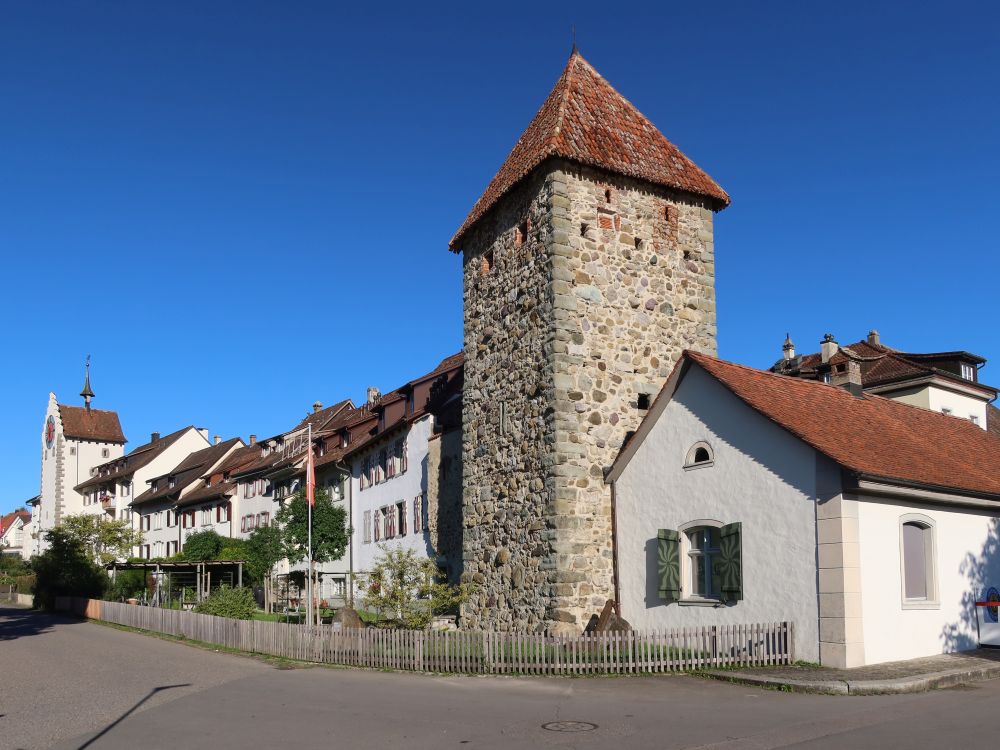 Hexenturm und Untertor (li)