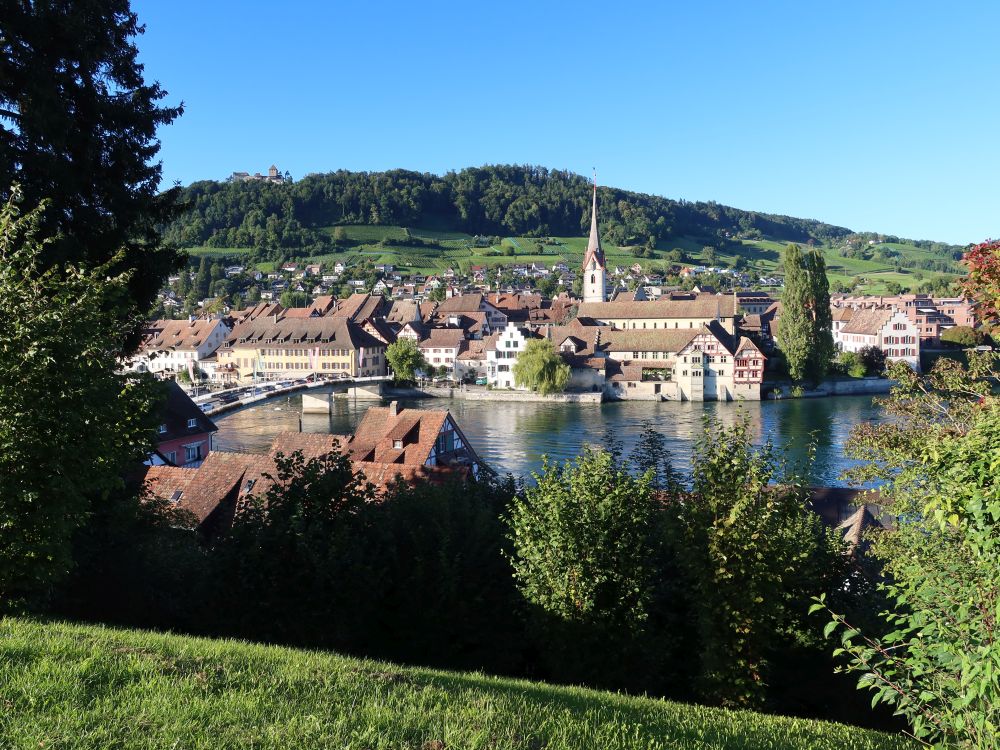 Stein am Rhein mit Burg Hohenklingen