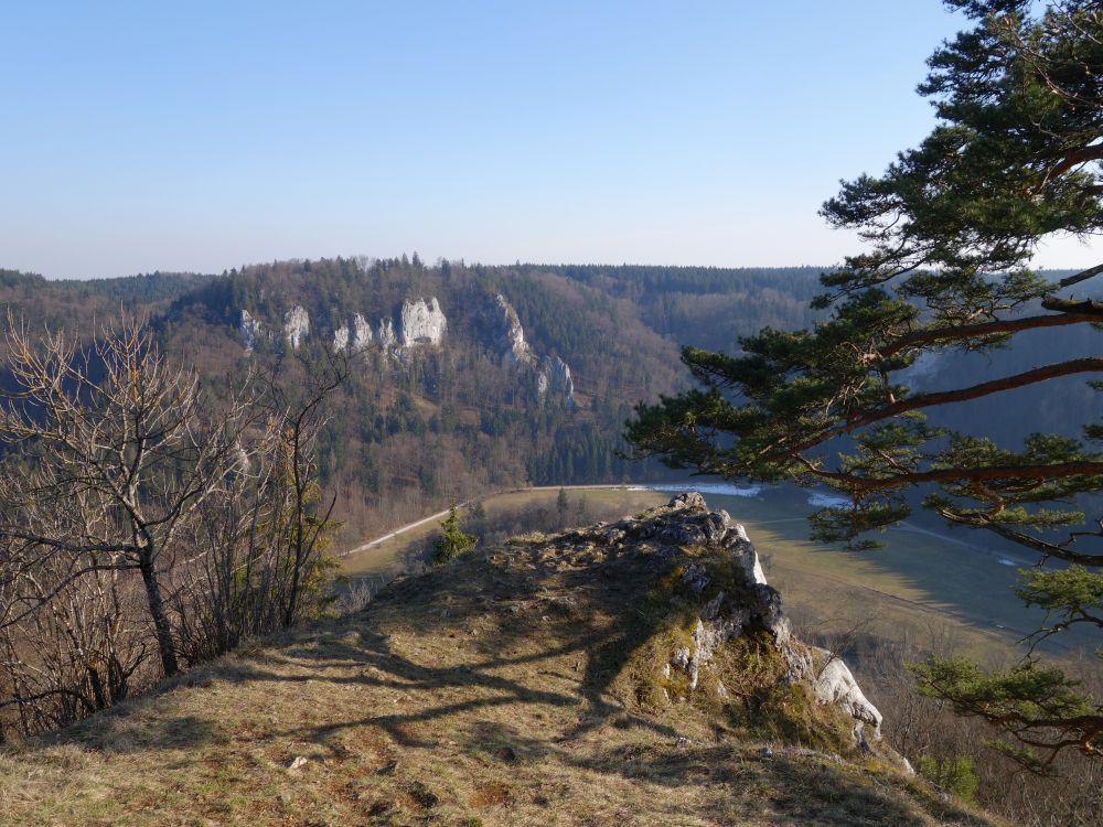 Blick vom Stiegelesfels