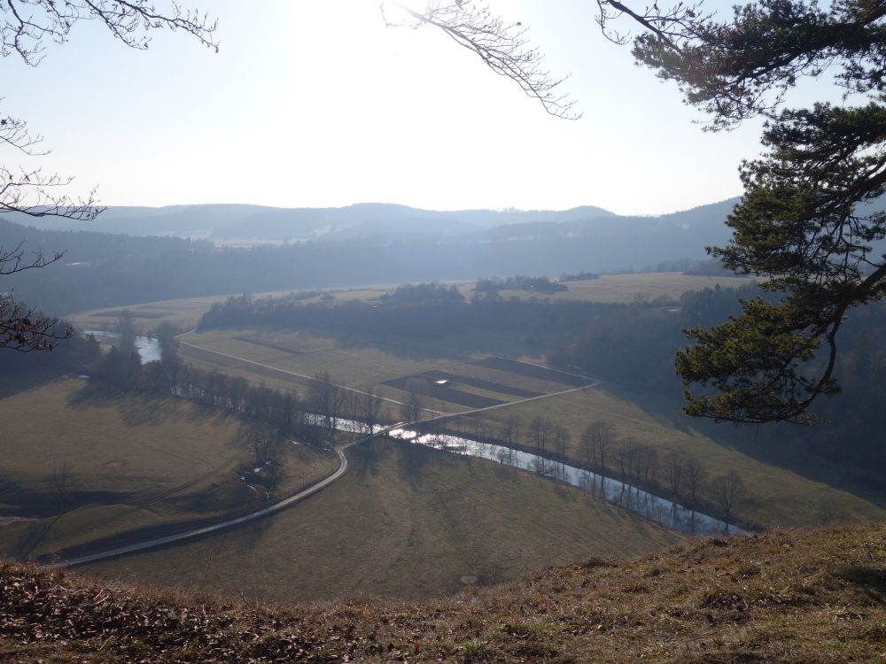 Donau und Ziegelsteg