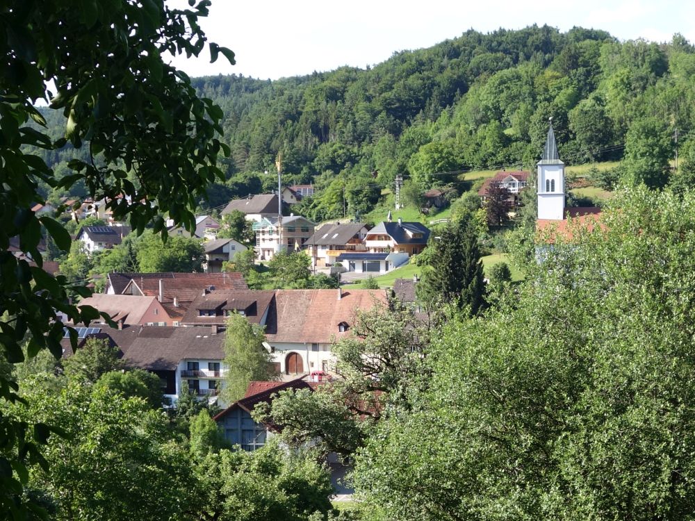 Blick auf Weizen