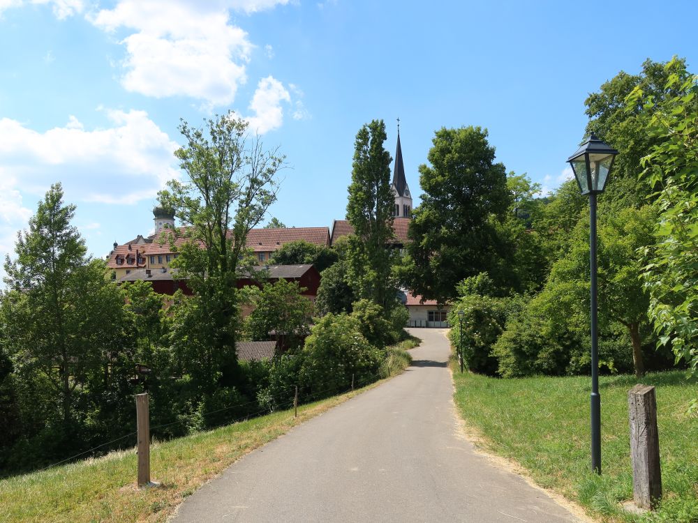 Schloss und Kirchturm