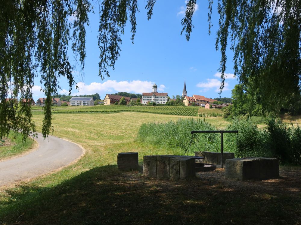 Grillplatz mit Blick Richtung Herdern