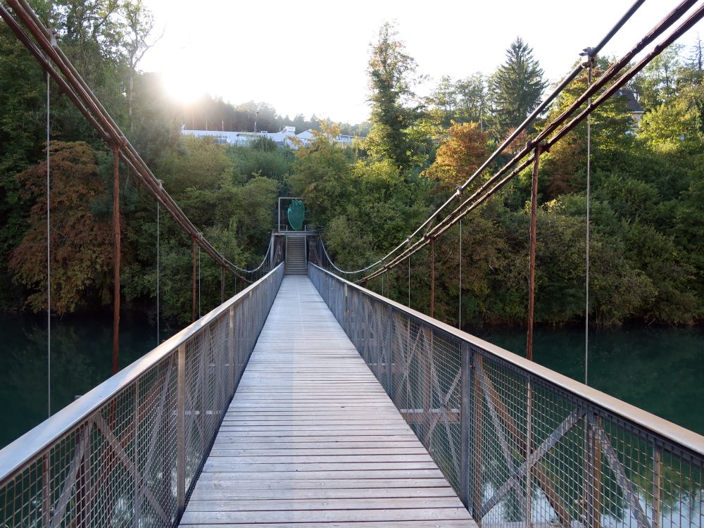 Fussgängerbrücke über die Limmat