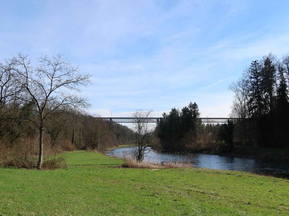 Thur und Thurbrücke Ossingen