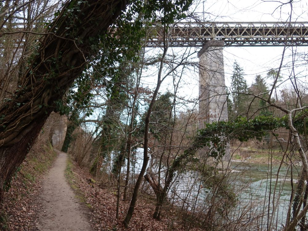 Thurbrücke Andelfingen und Thurweg