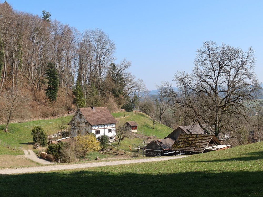 Haus und Hütte bei der Kobesenmühle