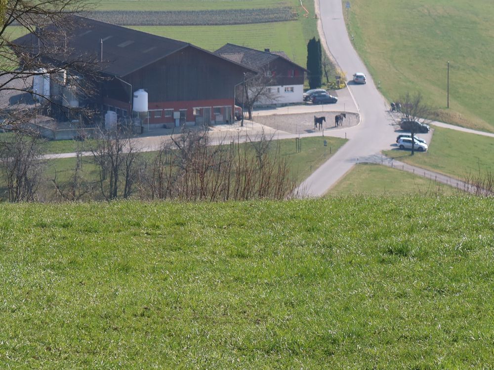 Parkplatz bei Sonnenburg