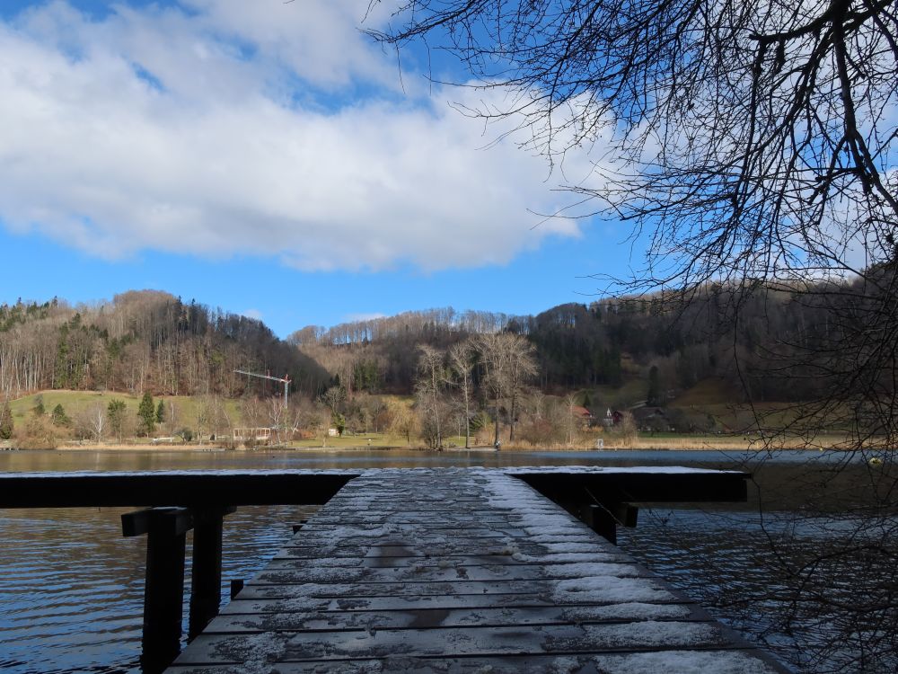 Blick Richtung Campingplatz