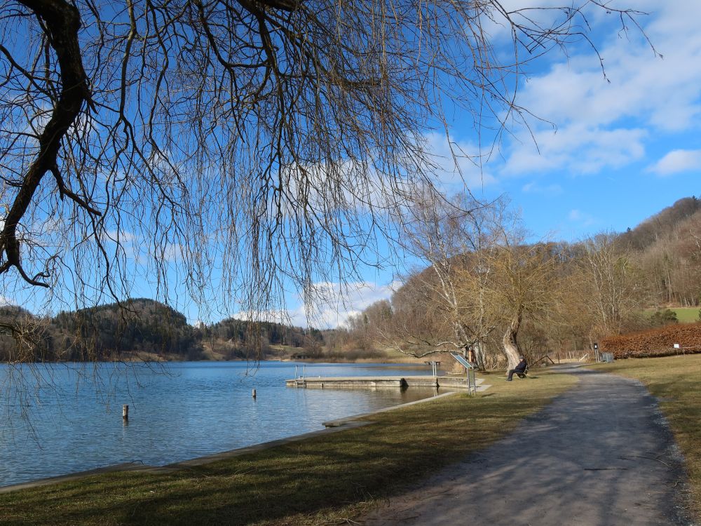 Uferweg beim Campinplatz