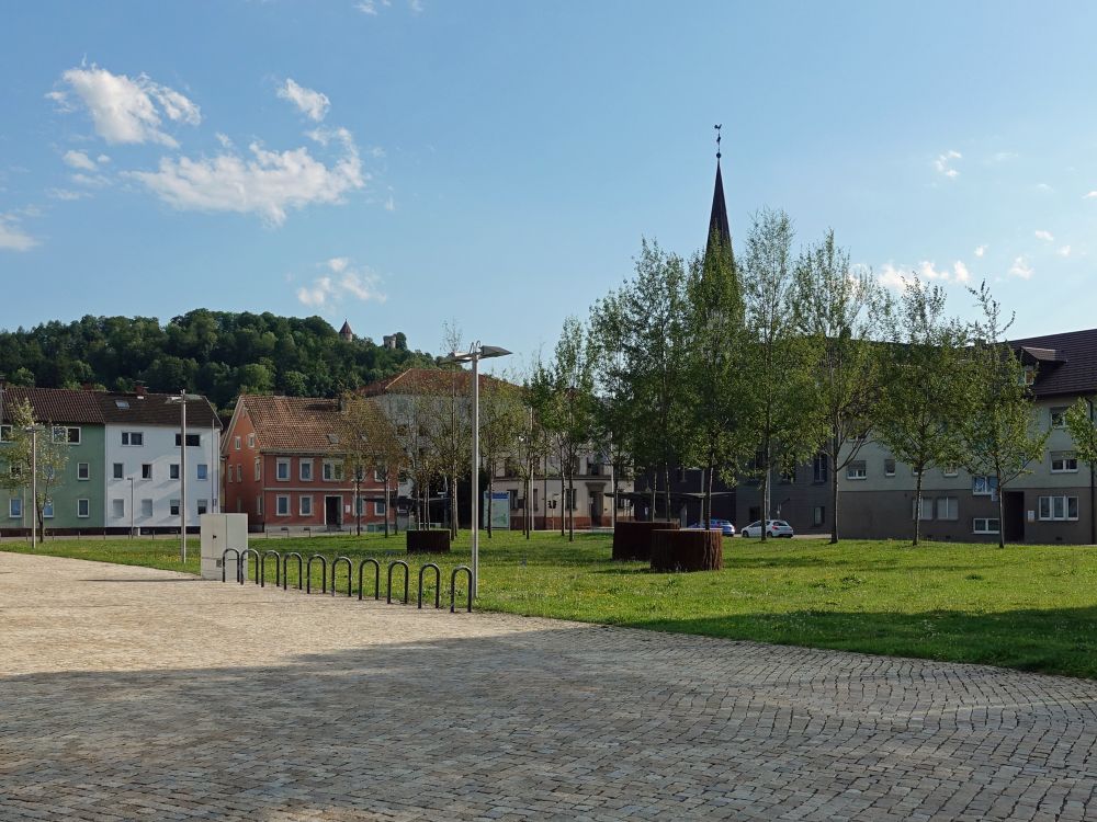 Vorplatz der Stadthalle