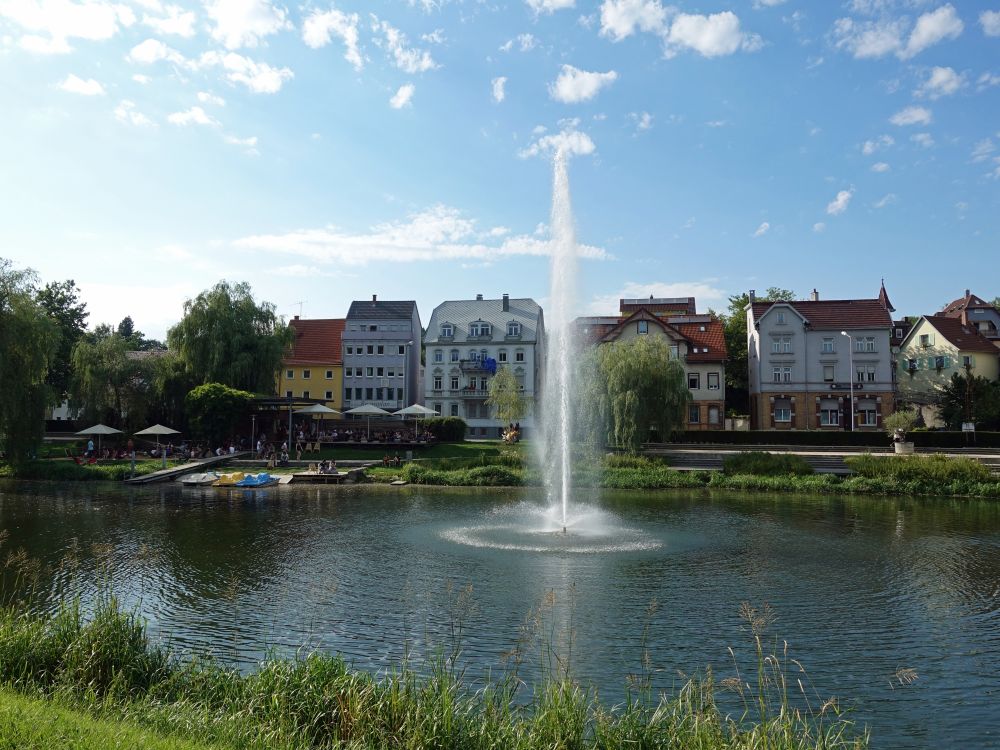 Summer-Lounge Golem und Fontaine