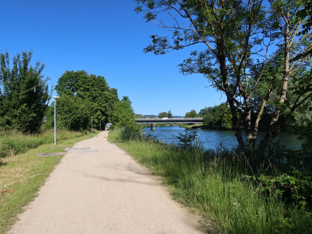 Fischerweg an der Limmat