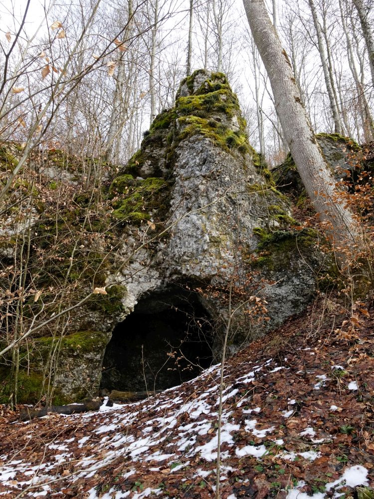 Höhle im Wasserburgertal