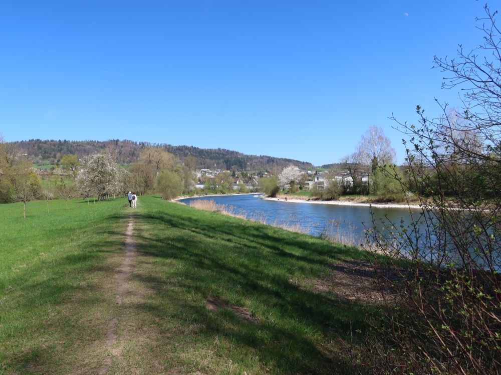 Hilariusweg an der Limat
