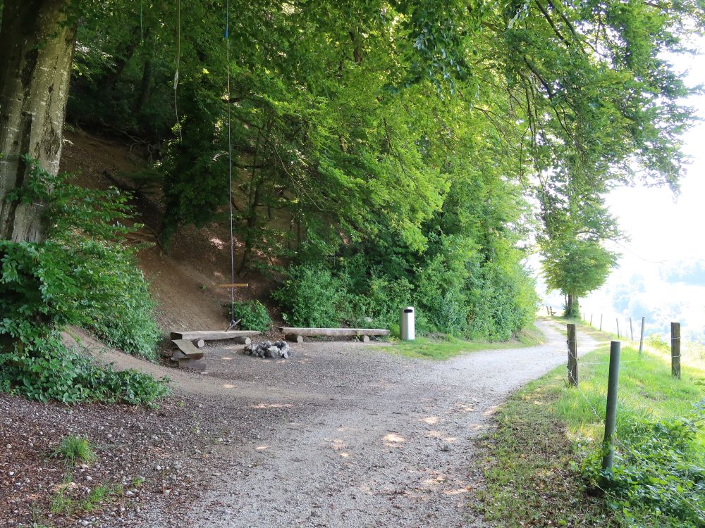 Grillplatz mit Schaukel