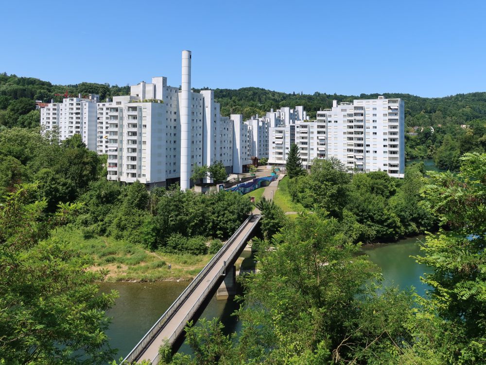 Blick auf Webermühle