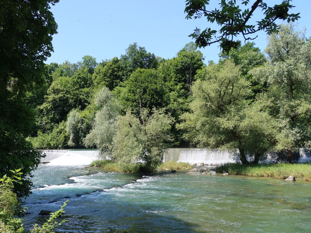 Wasserfall bei der Alten Spinnerei