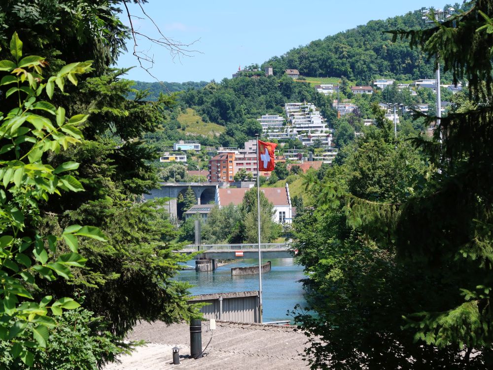 Blick auf Baden