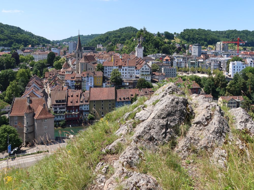 Blick auf Baden
