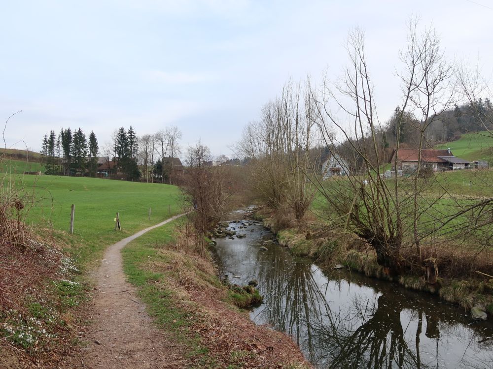 Glatt und Blick Richtung Zellersmüli