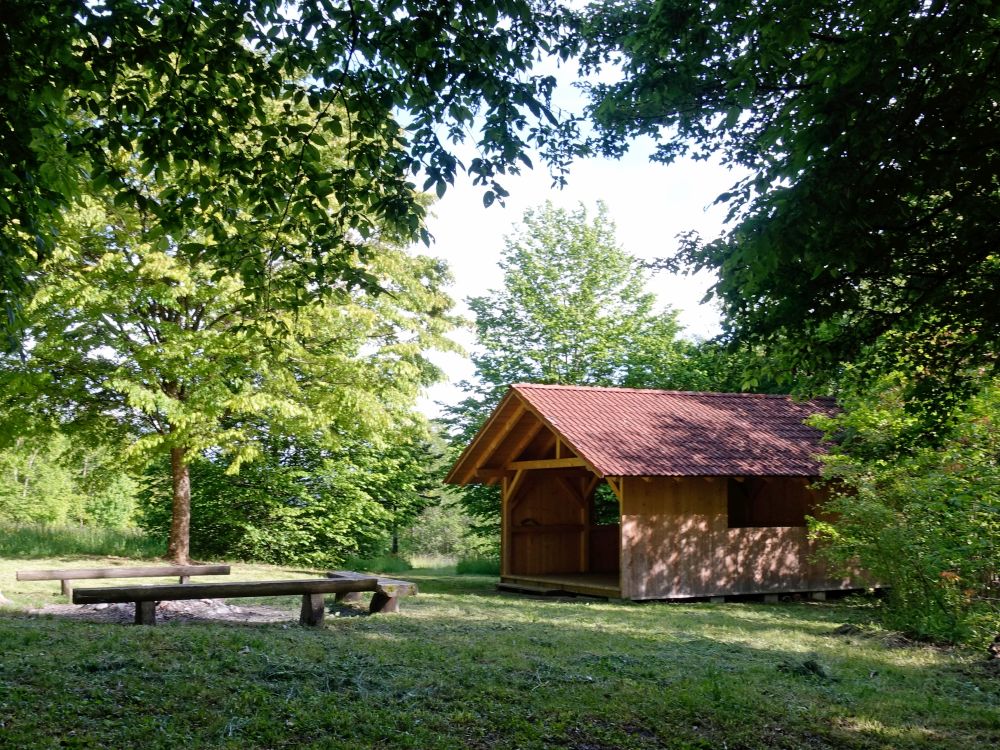 Grillplatz mit Hütte