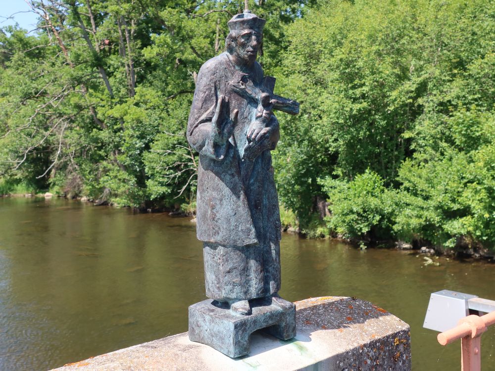 Figur am Schliefisteg