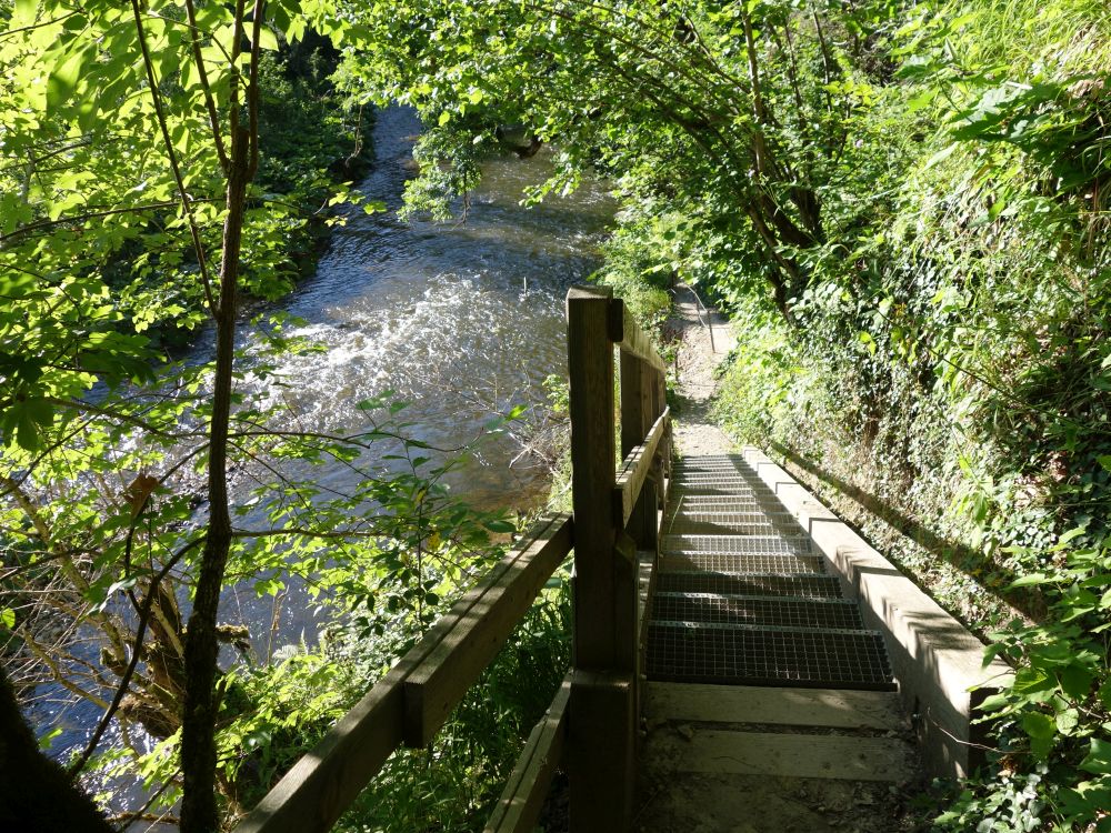 Treppe an der Wutach