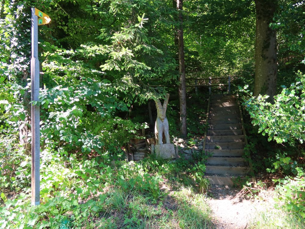 Holzsteinbock