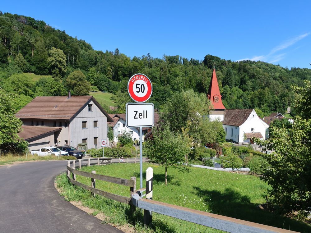 Ortseingang Zell