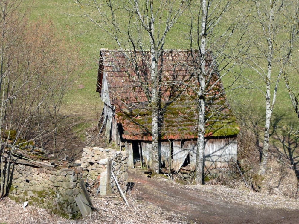 verfallenes Haus