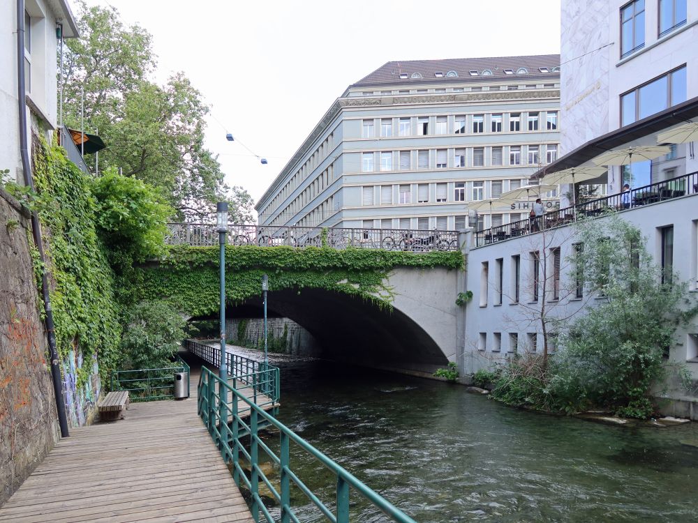 Schanzengrabenpromenade und Sihlstrasse