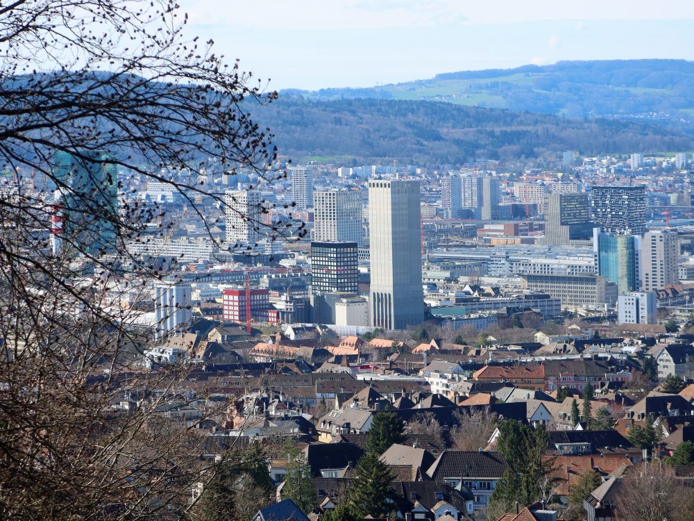 Blick auf Zürich