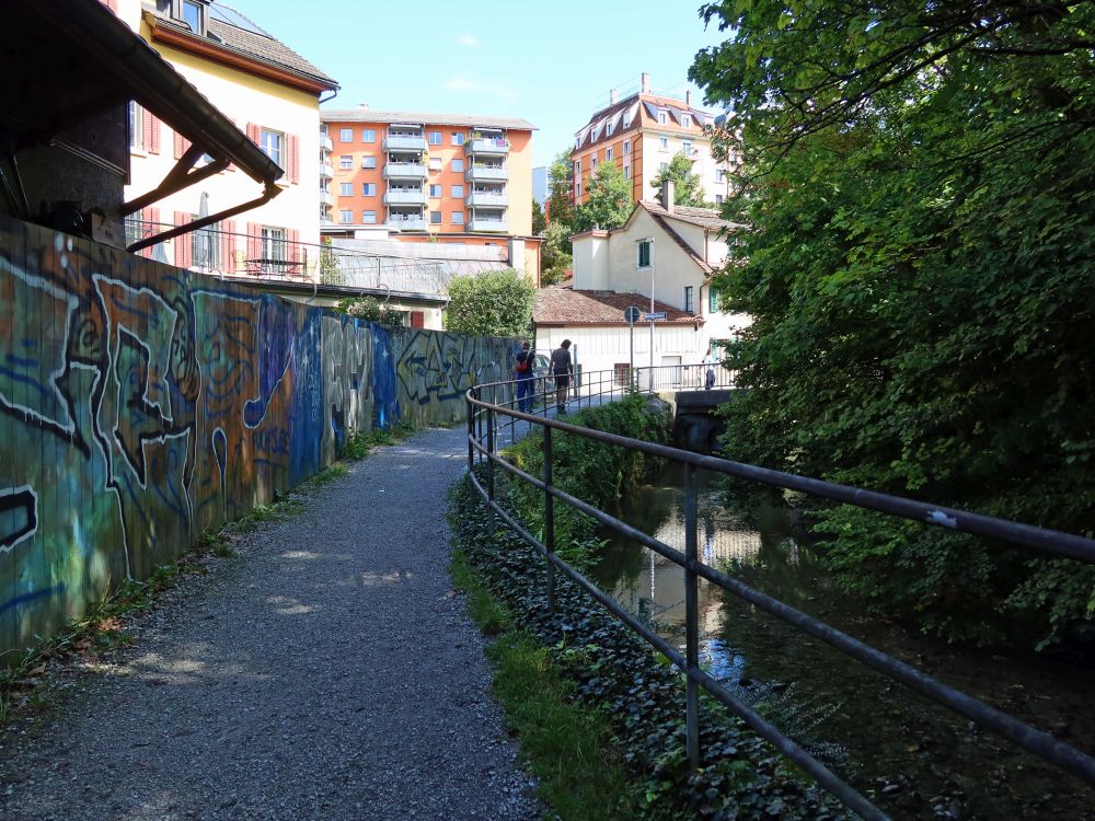 Weg am Wildbach (auch Werenbach)