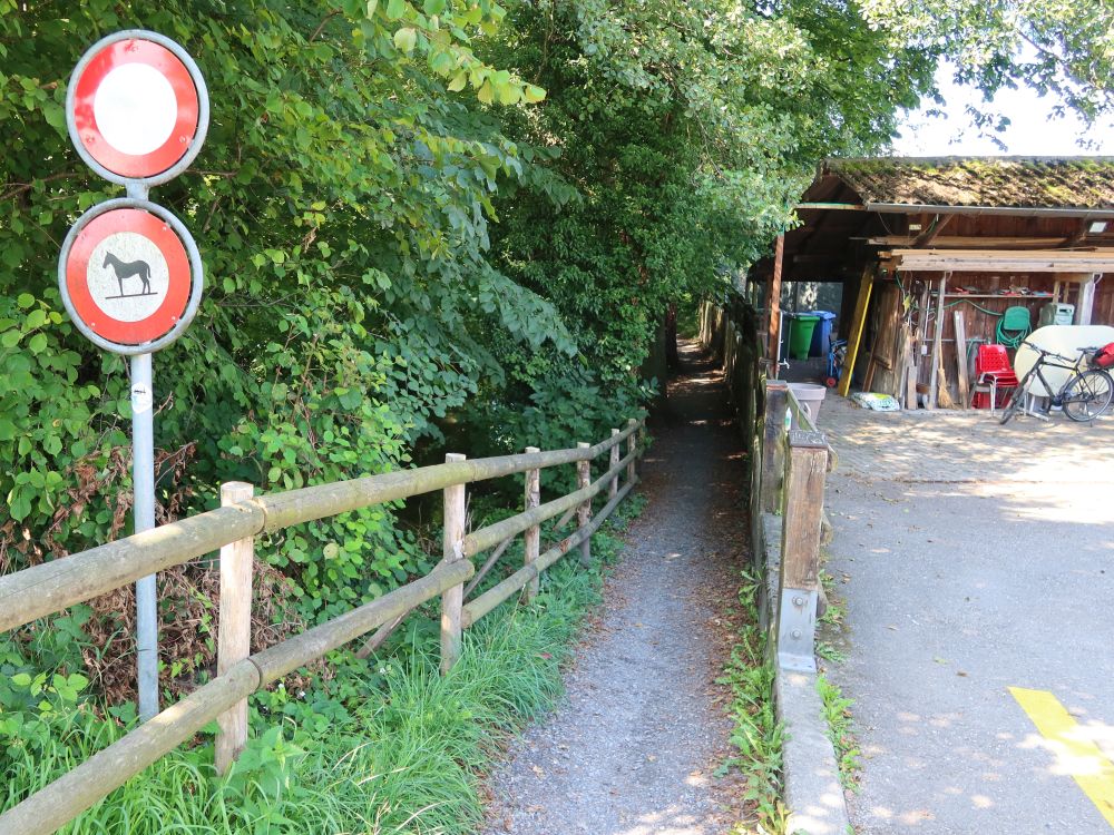 Pfad an der Alten Lorze